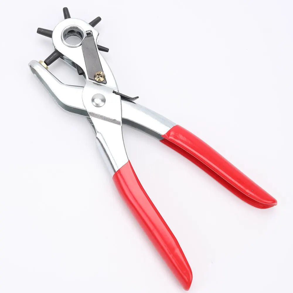 Storazone Leather Hole Punch Leather Tools Multifunctional Ordinary Carbon Steel Belt Puncher Punching Tool Belt Hole Puncher Crafts Tool