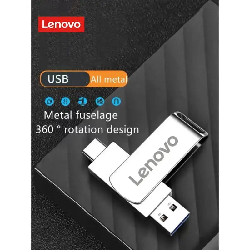 Storazone Lenovo 16TB USB 3.0 Flash Drives High Speed Transfer Metal Pendrive Memory Card Pendrive Flash Disk Memoria Waterproof  2024 New