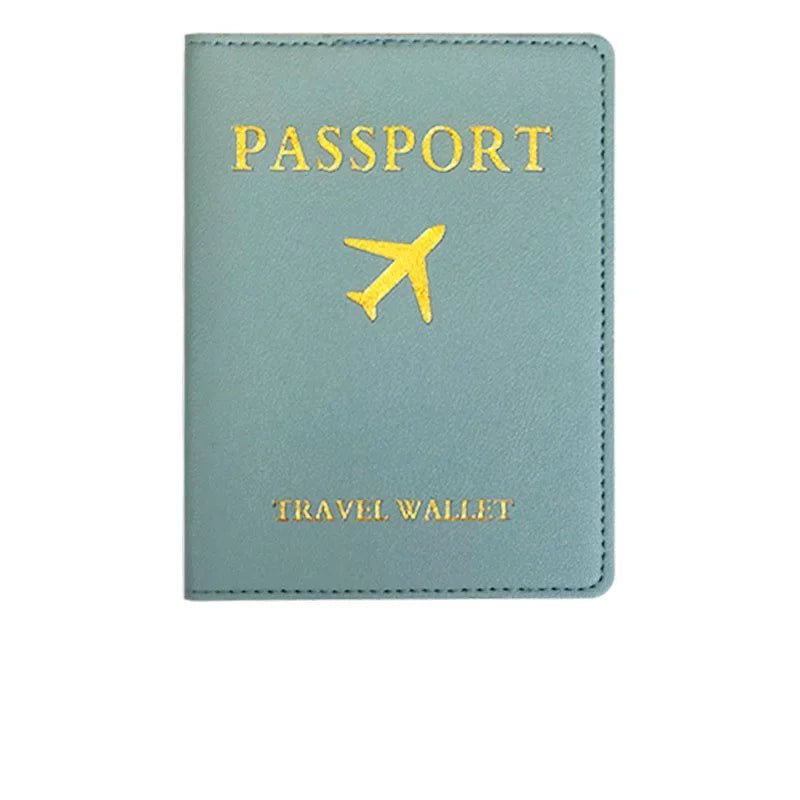 Storazone light blue 1PC Women Men PU Leather Luggage Tag Suitcase Identifier Label Baggage Boarding Bag Tag Name ID Address Holder Travel Accessorie