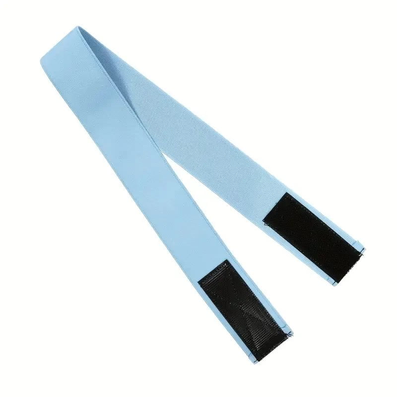 Storazone Light Blue 4cm Wide Elastic Bands For Wig Lace Melting Band Edges Wig Band For Keeping Wigs In Place & Lace Frontal Melt Edge Wrap Non Slip