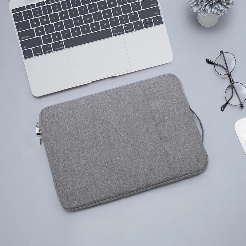 Storazone Light Grey / 11inch 12inch Laptop Bag for Macbook Air m2 Case  12 13.3 14 15  Inner Bladder For Macbook Pro Air M1 Lenovo Dell HP Huawei Xiaomi Denim Bag