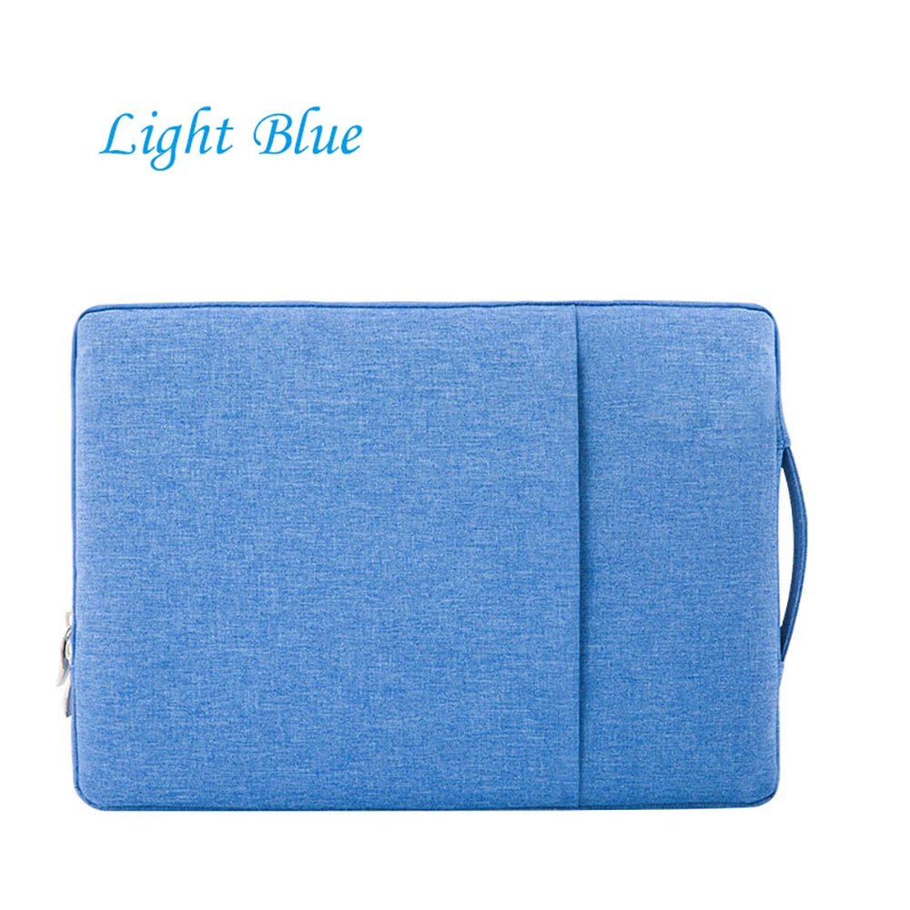 Storazone LightBlue / 11 inch-30x20x2cm Laptop Sleeve Handbag Case for Macbook Pro Air 13.3 14 15 15.6 15.4 16 inch Waterproof Notebook Cover for Lenovo ASUS Xiaomi Bag