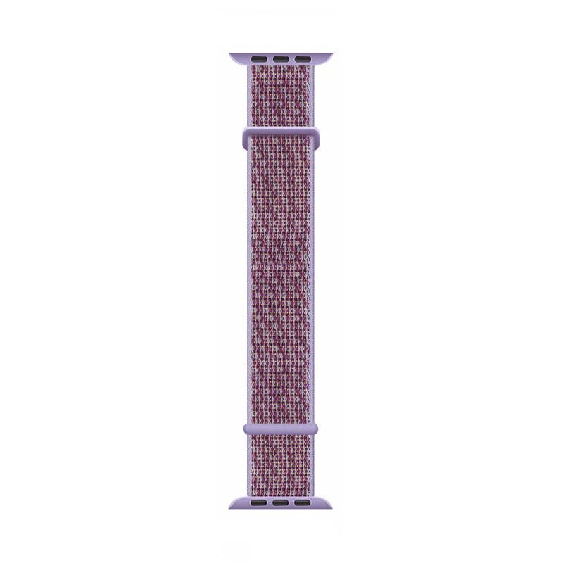 Storazone Lilac / 38mm 40mm 41mm Nylon Band for Apple Watch Strap 49mm 45mm 41mm 44mm 40mm 42mm 38mm Adjustable Elastic Bracelet iWatch Ultra Series 3 4 5 SE 678