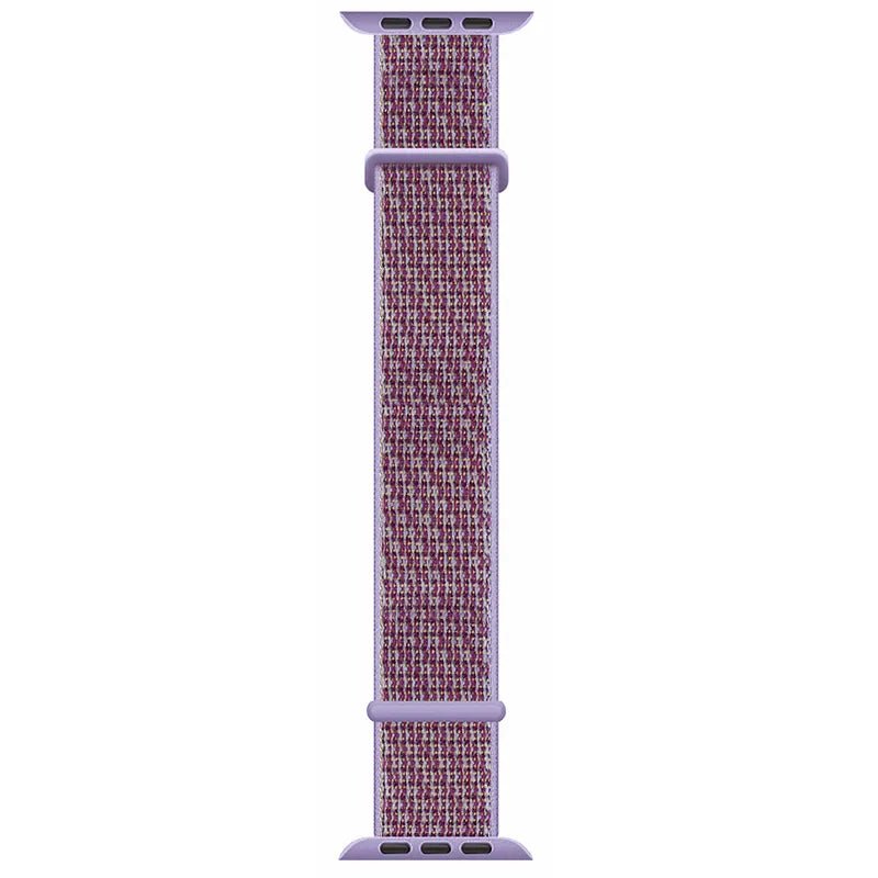 Storazone lilac / 38mm 40mm 41mm Nylon Strap For Apple Watch Band Ultra 9 8 7 SE 6 5 3 38MM 42MM 40MM 44MM smartwatch Accessorie bracelet iWatch serie 45MM 41MM