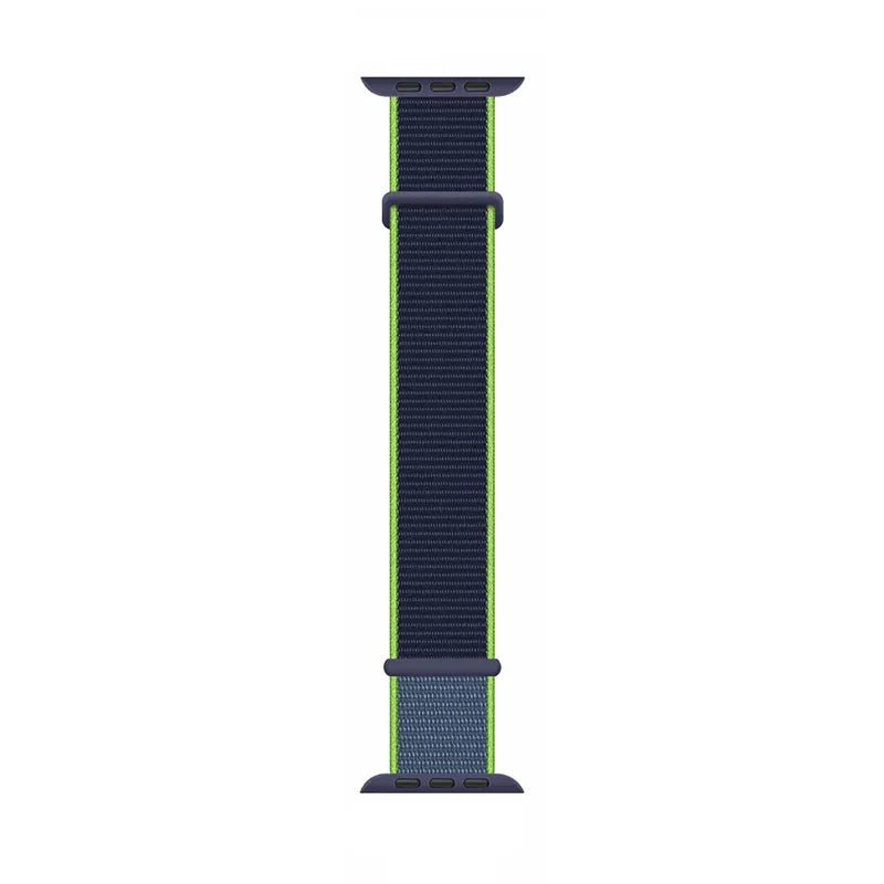Storazone Limes / 38mm 40mm 41mm Nylon Band for Apple Watch Strap 49mm 45mm 41mm 44mm 40mm 42mm 38mm Adjustable Elastic Bracelet iWatch Ultra Series 3 4 5 SE 678