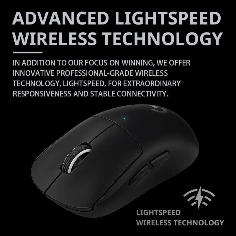 Storazone Logitech G PRO X Wireless Dual Mode Professional Grade ESports Gaming Mouse GPW Bullshit King II