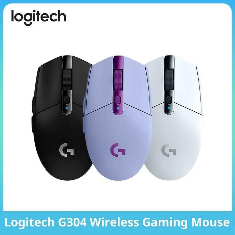 Storazone Logitech G304 Wireless Mouse Gaming Esports Peripheral Programmable Office Desktop Laptop Mouse LOL