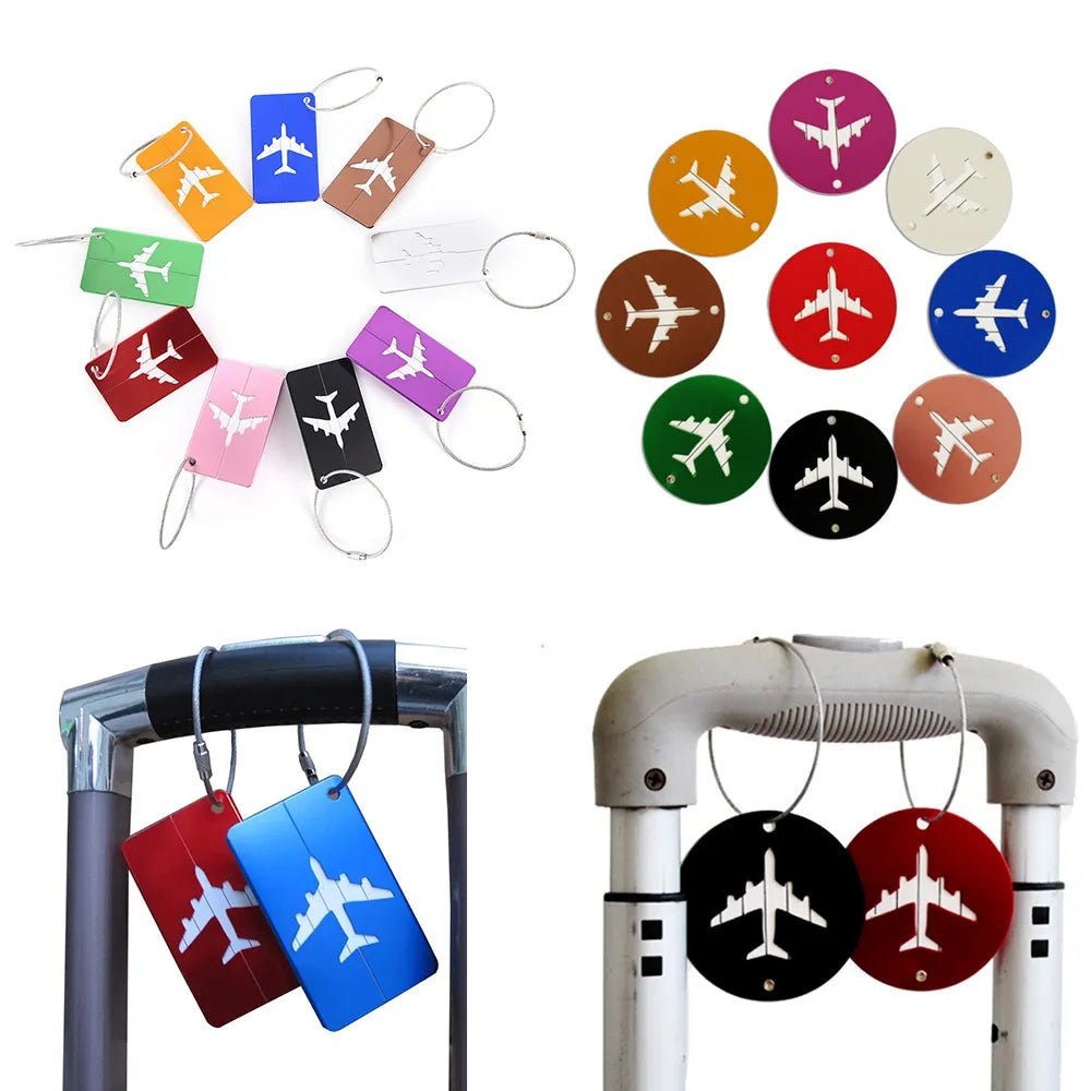 Storazone Luggage&bags Travel Accessories 2024 Fashion Cute Novelty Rubber Funky Aluminium Label Straps Suitcase Luggage Tag Drop Shipping