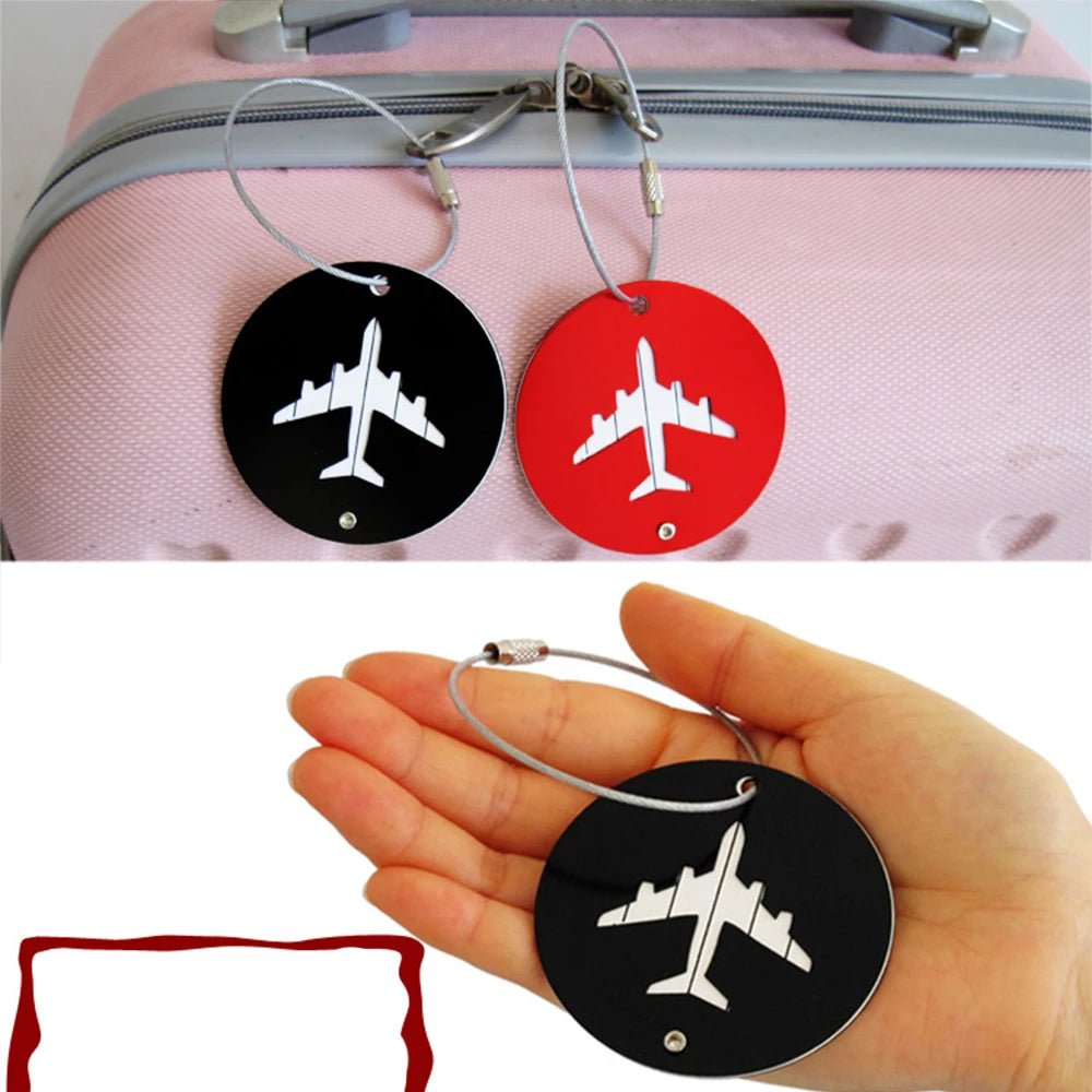 Storazone Luggage&bags Travel Accessories 2024 Fashion Cute Novelty Rubber Funky Aluminium Label Straps Suitcase Luggage Tag Drop Shipping