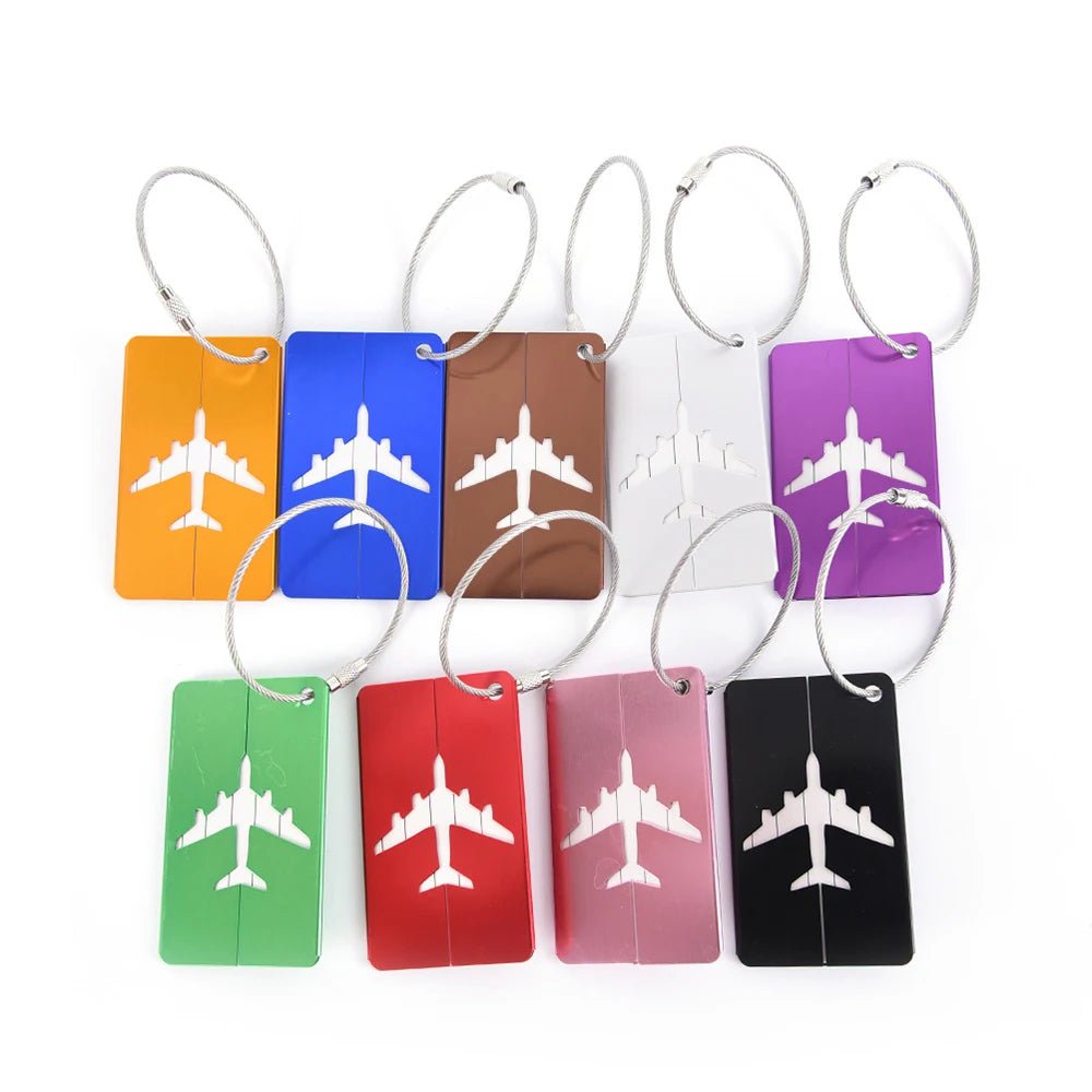 Storazone Luggage&bags Travel Accessories 2024 Fashion Cute Novelty Rubber Funky Aluminium Label Straps Suitcase Luggage Tag Drop Shipping