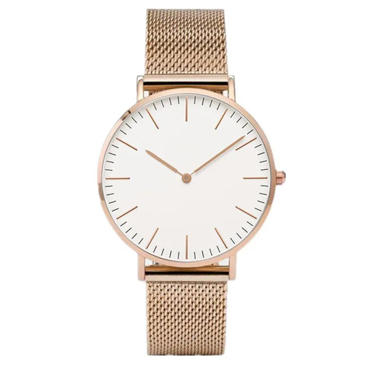 Storazone Luxury Rose Gold Watch Women Bracelet Watches Top Brand Ladies Casual Quartz Watch Steel Women's Wristwatch Montre Femme Relogio