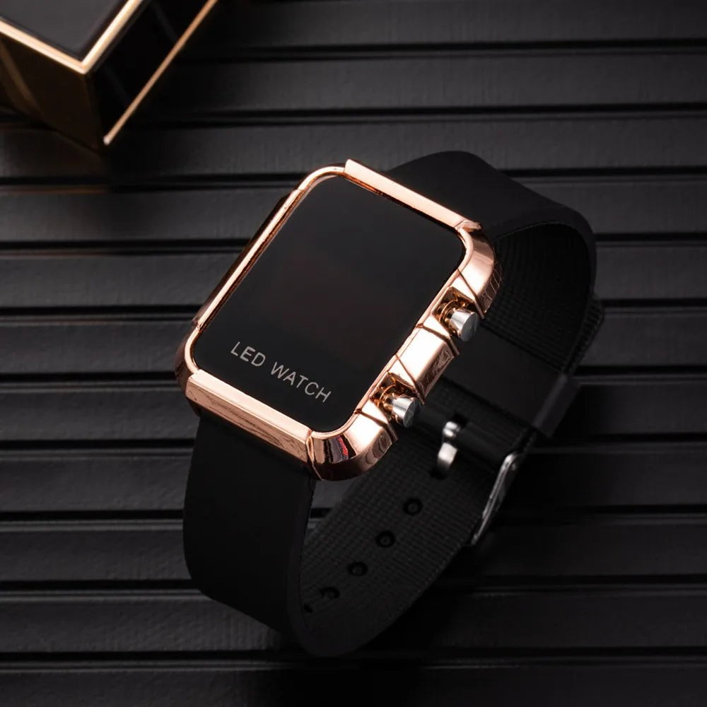 Storazone Luxury Top Brand LED Women Watch Simple Sports Digital Wristwatch Fashion Elegant Lover Electronic Ladies Watch relogio feminino