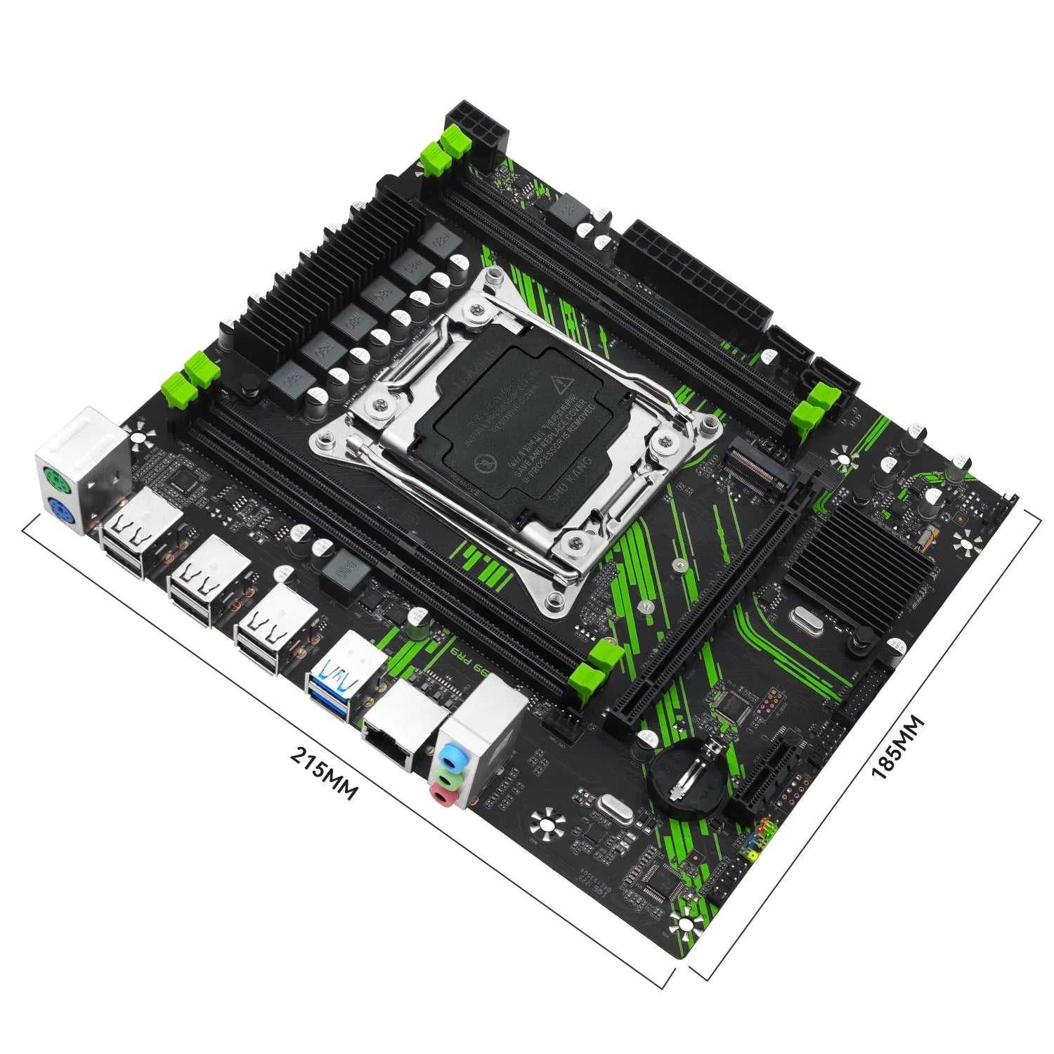 Storazone MACHINIST X99 PR9 Motherboard LGA 2011-3 Support Xeon E5 2667 2666 V3 V4 Series CPU Processor DDR4 ECC RAM NVME M.2 SATA 3.0