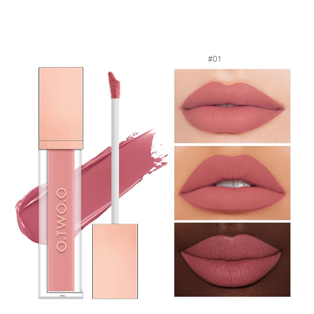 STORAZONE Makeup 01color Non-stick Cup Non-fading Velvet Matte Lip Gloss