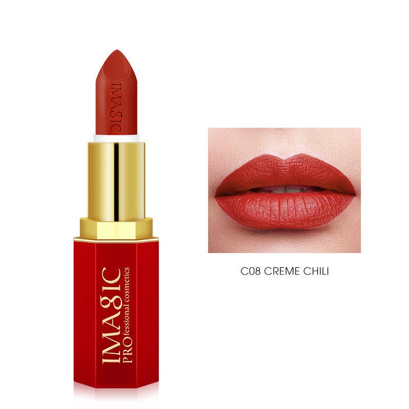 STORAZONE Makeup 08 Red Tube Lipstick Series Matte Lip Balm Lasts Forever