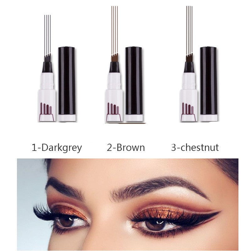 STORAZONE Makeup 1 dark grey Four-pointed eyebrow pencil