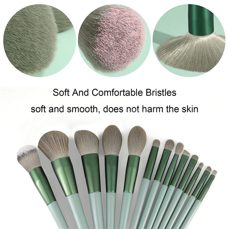 STORAZONE Makeup 13Pcs Makeup Brush Set Make Up Concealer Brush Blush Powder Brush Eye Shadow Highlighter Foundation Brush Cosmetic Beauty Tools