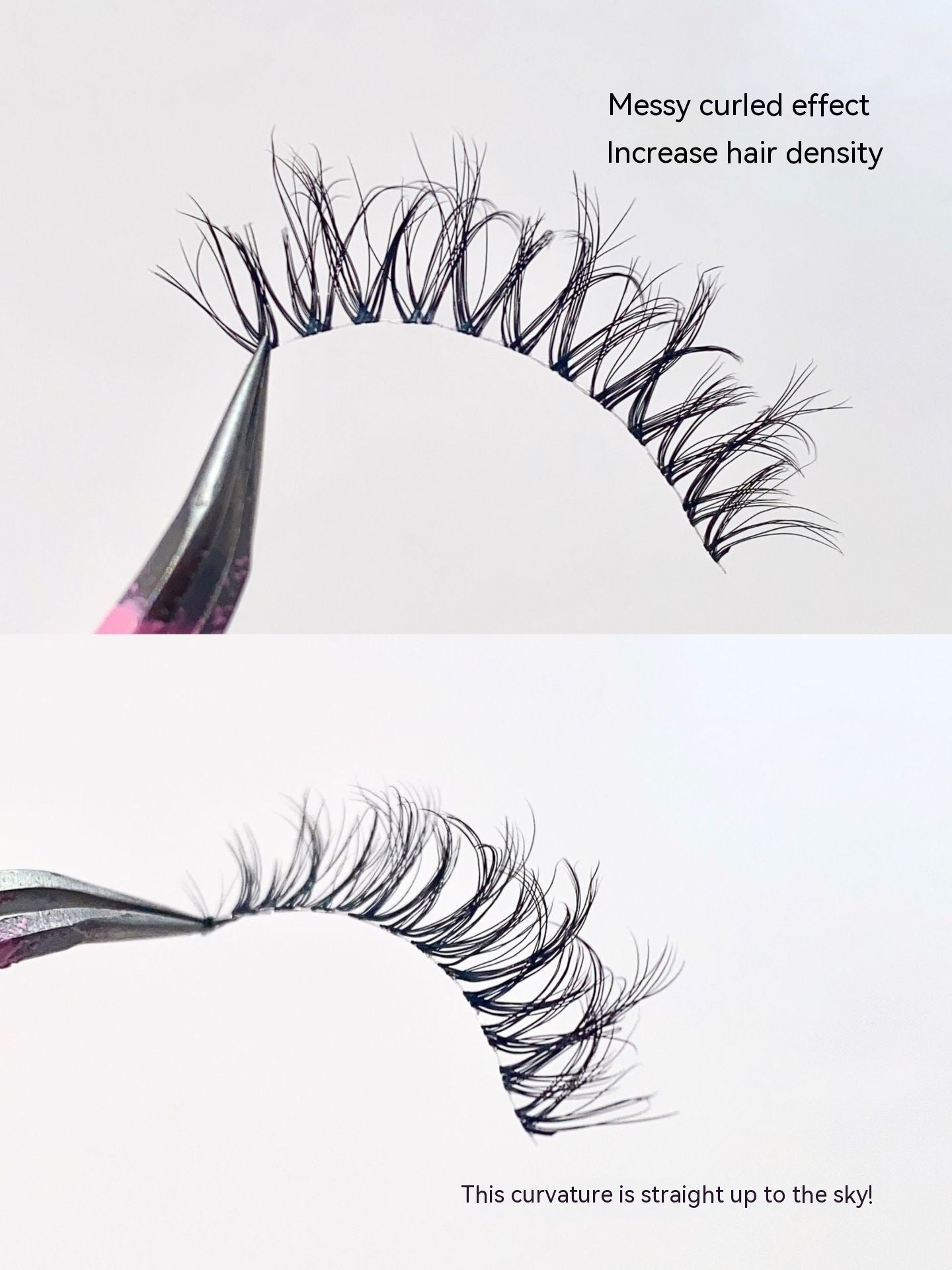 STORAZONE Makeup 3D Plush Messy Smoky Thick False Eyelashes