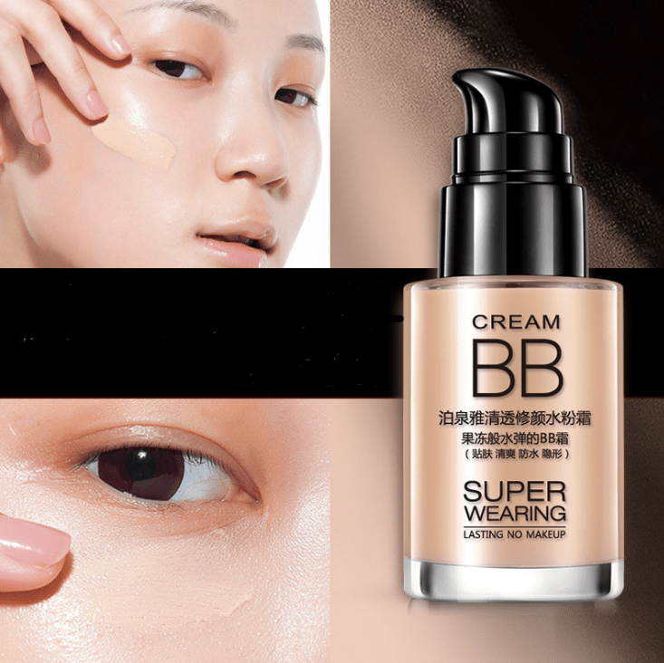 STORAZONE Makeup Clear and sleek hydrating cream nude makeup BB cream makeup concealer moisturizing BB cream