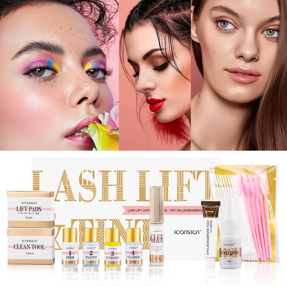 STORAZONE Makeup ICONSIGN Lash Lift EyeLash Eyebrow Dye Tint Kit Lashes Perm Set Brow Lamination Makeup Tools