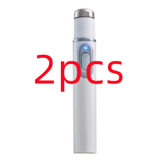 STORAZONE Makeup No logo 2pcs Blue Light Therapy Acne Laser Pen Soft Scar Wrinkle Removal Treatment Device Skin Care Beauty Equipment