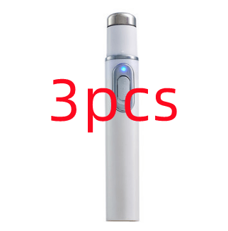 STORAZONE Makeup No logo 3pcs Blue Light Therapy Acne Laser Pen Soft Scar Wrinkle Removal Treatment Device Skin Care Beauty Equipment