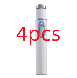 STORAZONE Makeup No logo 4pcs Blue Light Therapy Acne Laser Pen Soft Scar Wrinkle Removal Treatment Device Skin Care Beauty Equipment