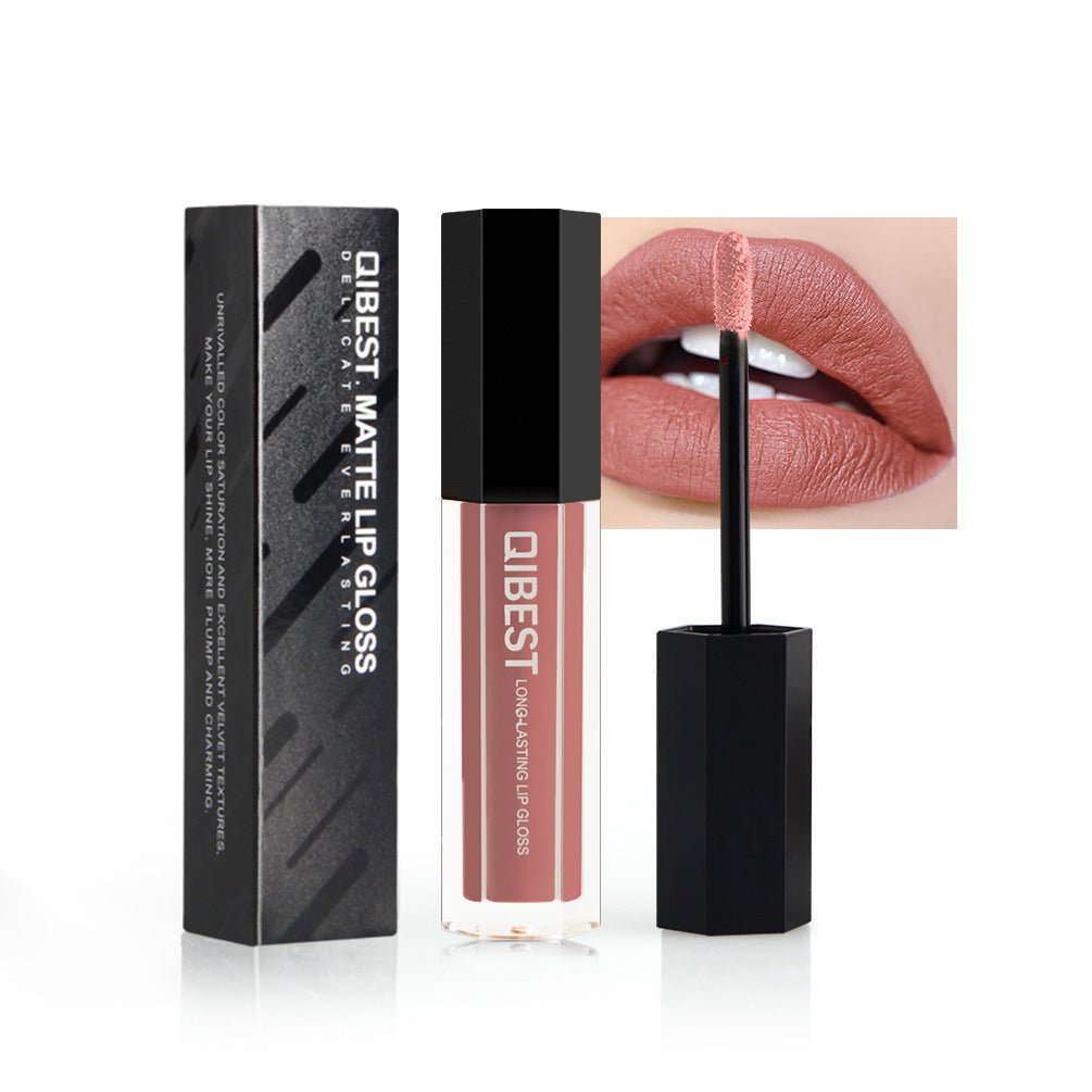 STORAZONE Makeup QIBEST Makeup Hexagonal Lip Gloss