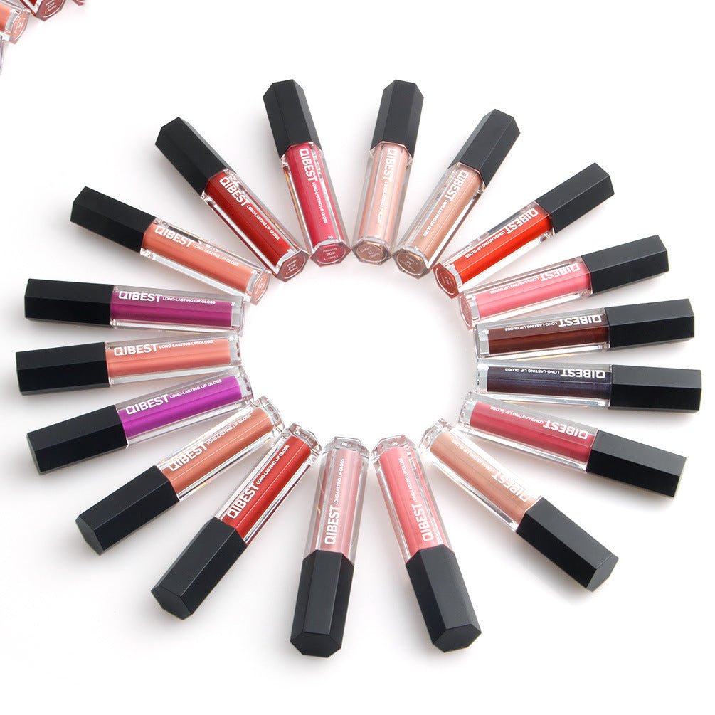 STORAZONE Makeup QIBEST Makeup Hexagonal Lip Gloss