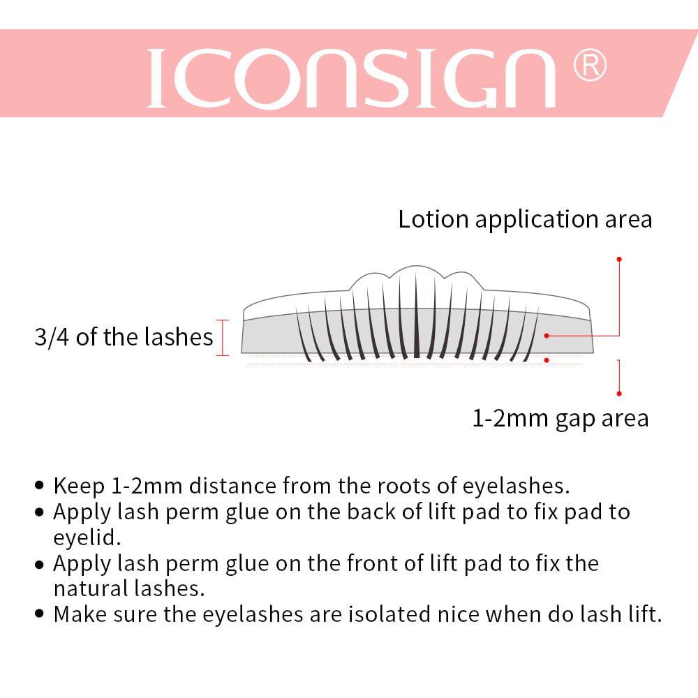 STORAZONE Makeup Same as Photos Dropshipping ICONSIGN Lash Lift Kit Lash Lifiting Eyelash Perming Kit Lash Curling Enhancer Eyes Makeup Tools