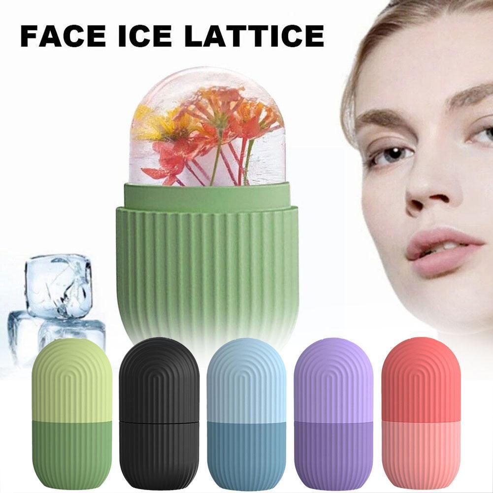 STORAZONE Makeup Silicone Ice Cube Tray Mold Face Beauty Lifting Ice Face Tool Contouring Acne Eye Skin Educe Massager Roller Ball Care