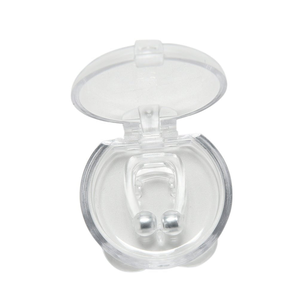 STORAZONE Makeup Silicone Magnetic Anti Snore Stop Snoring Nose Clip Sleep Tray Sleeping Aid Apnea Guard Night Device