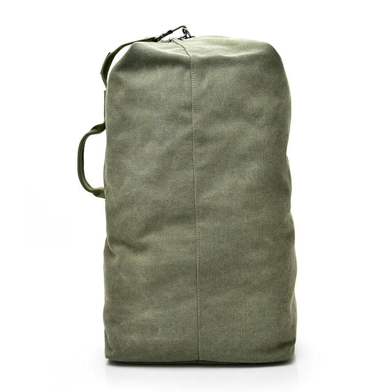 Storazone Man Travel Backpack Large Capacity Mountaineering Hand Bag High Quality Canvas Bucket Shoulder Bags Men Backpacks