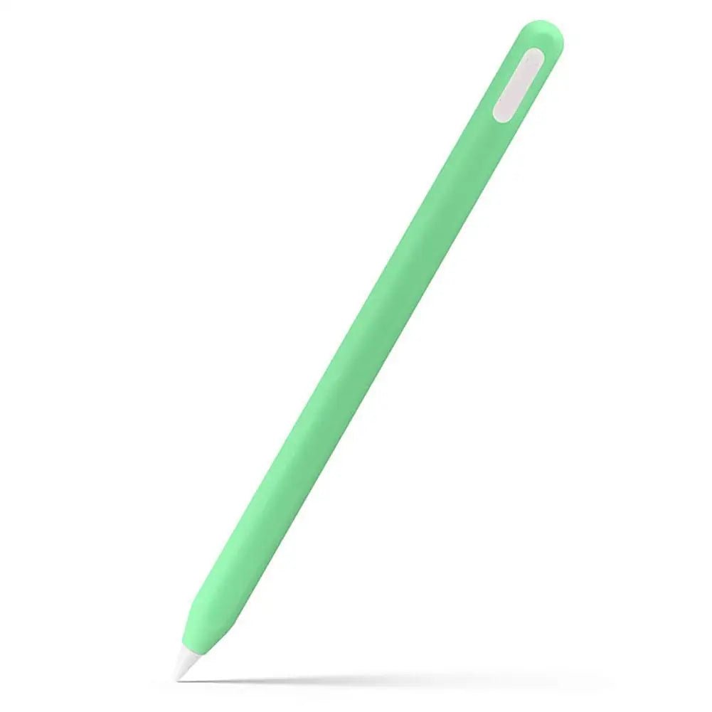 Storazone Matcha green For Apple Pencil 2 Silicone Case For Ipencil 2nd Generation Anti-lost Anti-scratch Protective Cover Sleeve Pencil Cap