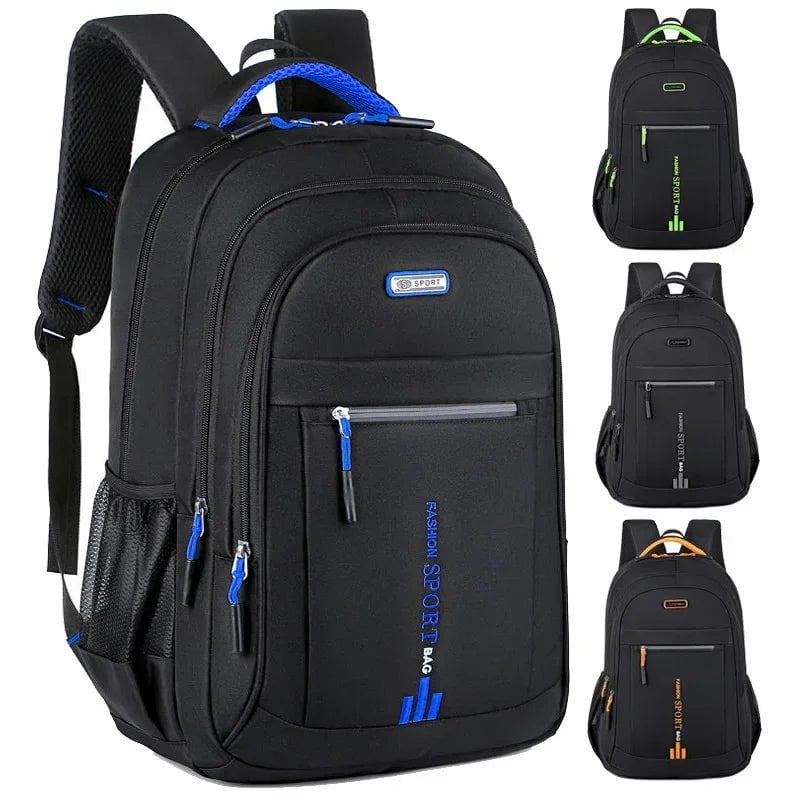 Storazone Men's Backpacks Oxford Waterproof Rucksack Business Computer Bag Casual Travel Backpack Senior High School Student Schoolbag