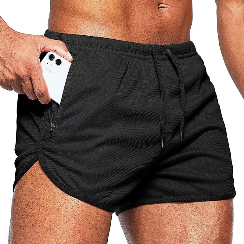 Storazone Men Sport Shorts Summer Sportswear Beach Jogging Short Pants Training Shorts Men Basketball Clothing Gym Fitness Running Bottoms