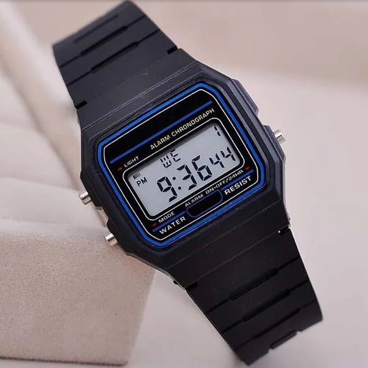 Storazone Men Watch Fashion LED Digital Watches Man Sports Military Wristwatches Vintage Silicone Wristband Electronic Clock Reloj Hombre