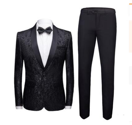 STORAZONE Mens Collections black / 165 94B(S) Men\'s suit suits men wedding Dress Suit Set