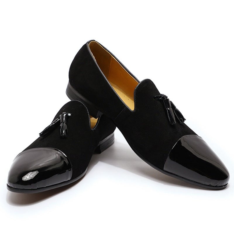STORAZONE Mens Collections Black / 39 Classic men's shoes leather wedding shoes new