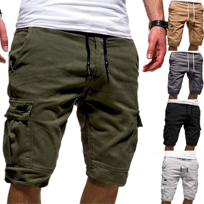 STORAZONE Mens Collections Men Casual Jogger Sports Cargo Shorts Military Combat Workout Gym Trousers Summer Mens Clothing