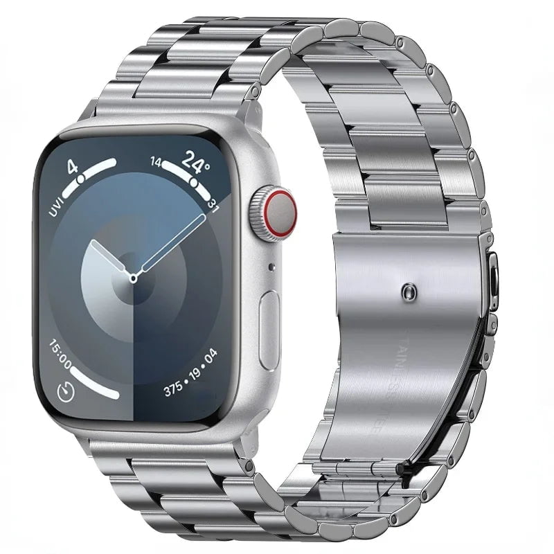 Storazone Metal strap For Apple watch Ultra/2 49mm 9 8 7 45mm 41mm Stainless steel high-end wristband For iWatch 6 5 4 3 SE 44mm 42mm 40mm