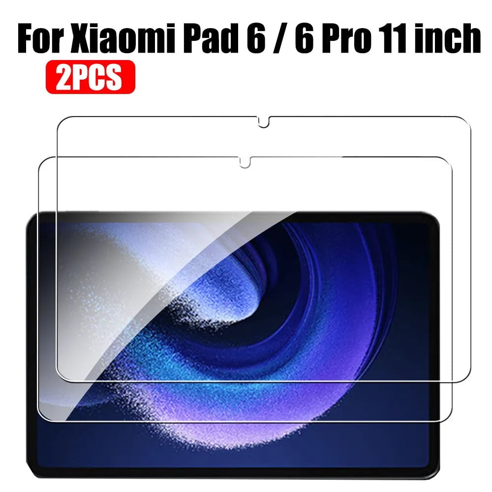 Storazone Mi Pad 6 6Pro 11in 2Pcs Tempered Glass For Xiaomi Mi Pad 5 6 Pro 11 Inch Screen Protector For Redmi Pad 10.6 Inch Tablet Film