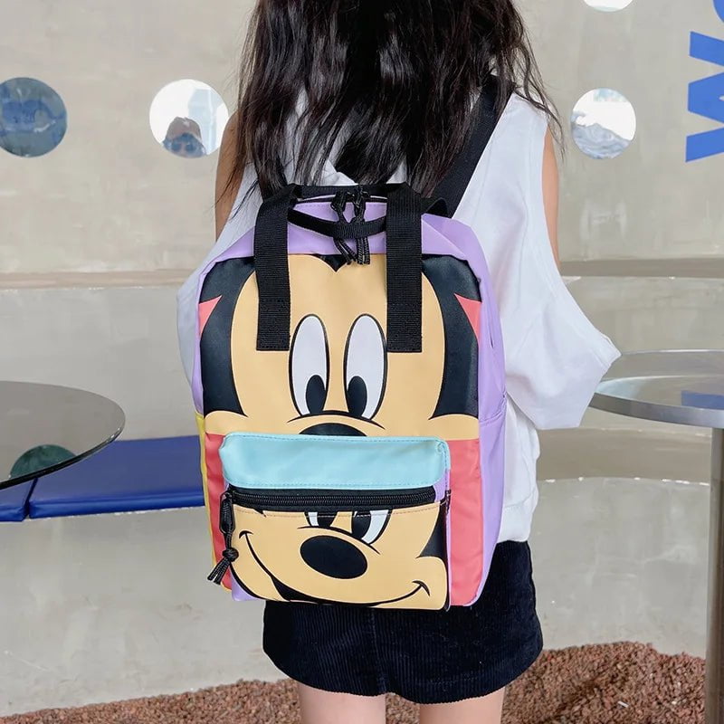 Storazone Mickey Disney New Mickey Kids Backpack Luxury Brand Boys Girls School Bags High Quality Large Capacity Kindergarten Backpacks