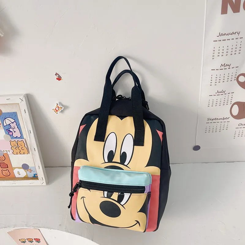 Storazone Mickey Disney New Mickey Kids Backpack Luxury Brand Boys Girls School Bags High Quality Large Capacity Kindergarten Backpacks