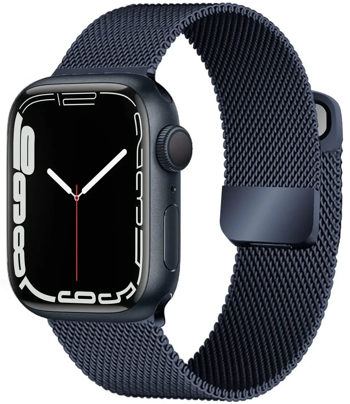 Storazone midnight blue / 38mm 40mm 41mm / CHINA Strap For Apple watch Band 44mm 45mm 41mm 49mm 42mm 40mm 45mm Milanese Loop bracelet correa iwatch series 9 7 8 4 5 6 SE Ultra2