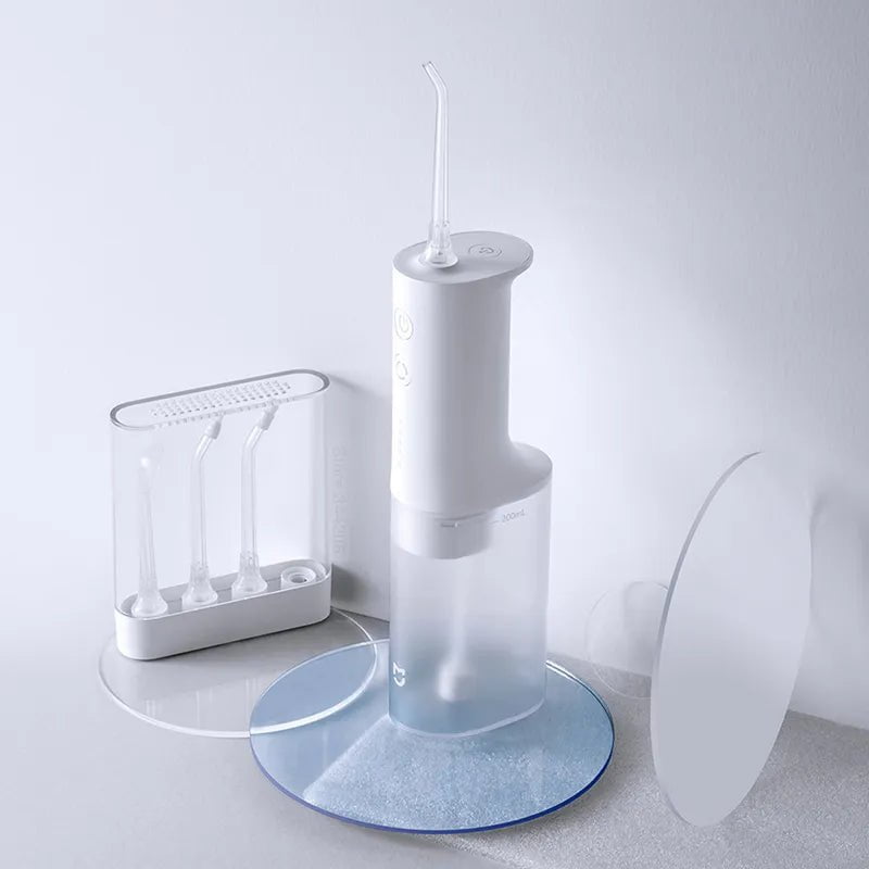 Storazone MIJIA MEO701 XIAOMI MIJIA MEO701 Portable Oral Irrigator Dental Teeth Whitening Flosser bucal tooth Cleaner waterpulse Water Thread For Teeth