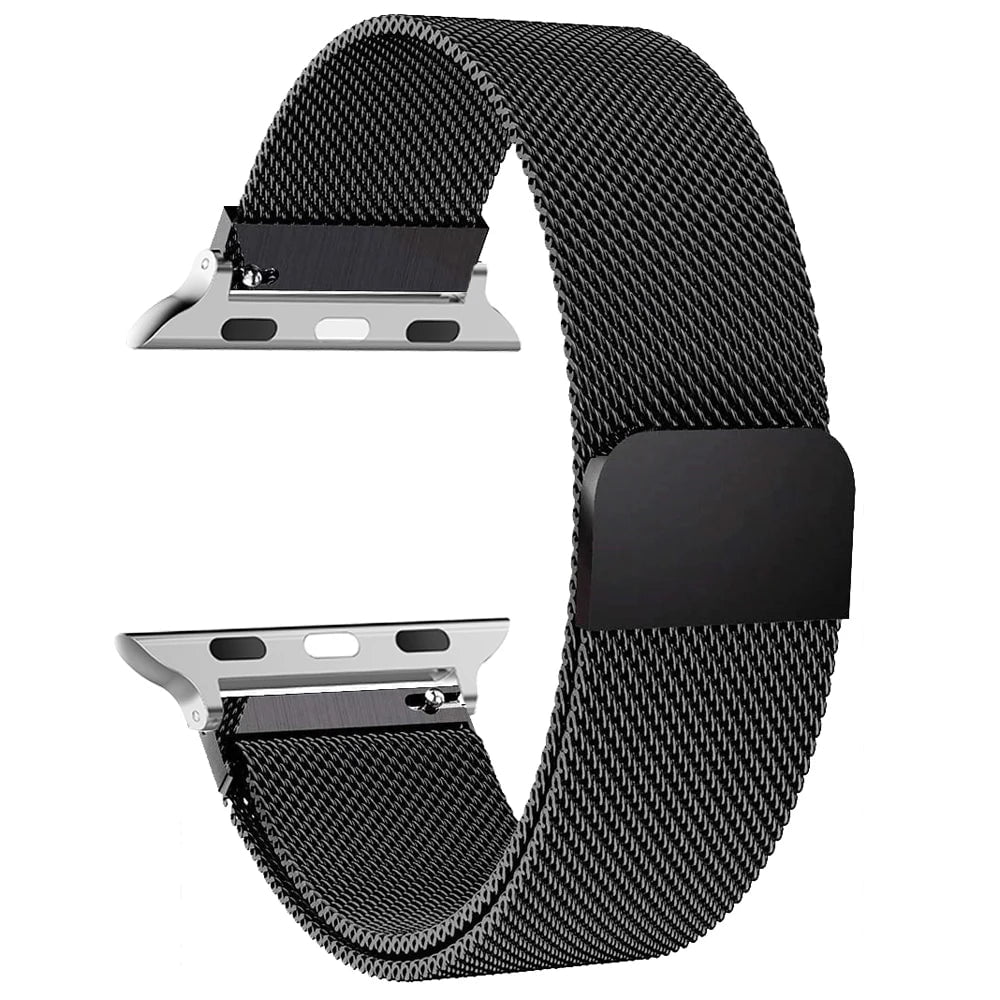 Storazone milanese Loop Band for apple watch Strap Ultra 49mm 45mm 44mm 41mm 40mm Metal Wristband bracelet iwatch series 3 4 5 6 7 8 9 SE