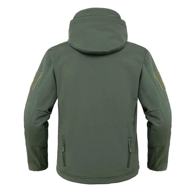 Storazone Military Shark Skin Soft Shell Jackets Men Tactical Windproof Waterproof Jacket Men Army Combat Jackets Mens Hooded Bomber Coats