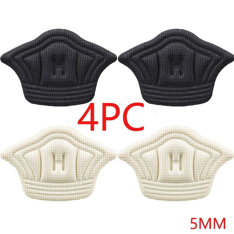 Storazone Mixed-2 Pairs(4 Pcs / CN 2pc/4pc Insoles Patch Heel Pads for Sport Shoes Pain Relief Antiwear Feet Pad Protector Back Sticker