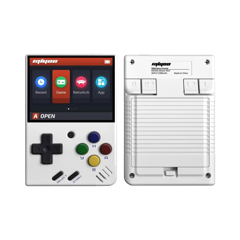 Storazone MIYOO MINI V4 PortableRetro Handheld Game Console 2.8Inch IPS Screen Video Game Consoles Linux System Classic Gaming Emulator